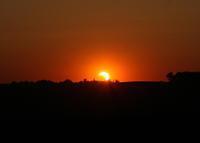 20120519 Partial Eclipse at Sunset by Jim and Deb Bonser